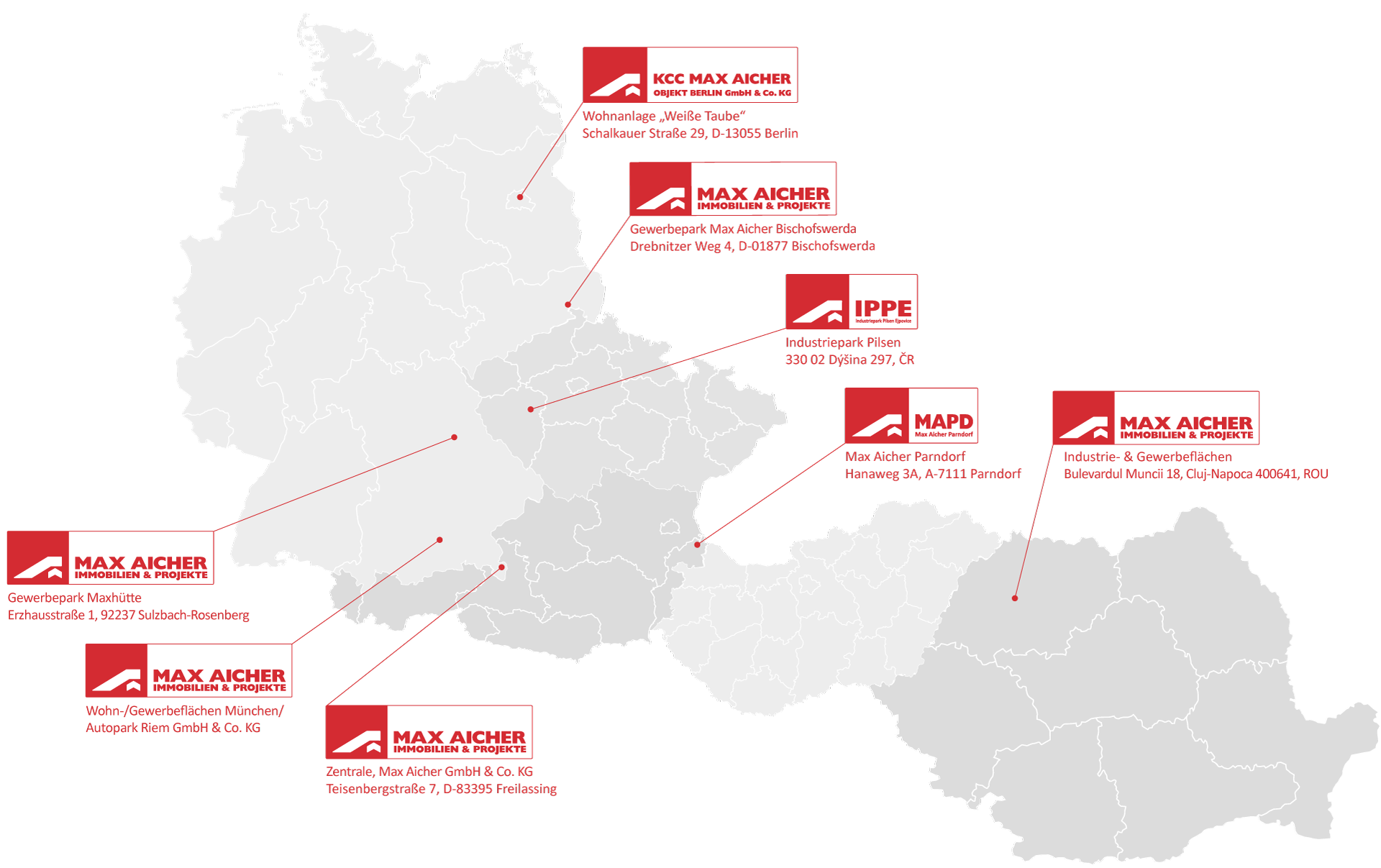 Standort_Kontaktstellen_Max-Aicher-Immobilien_Europaweit